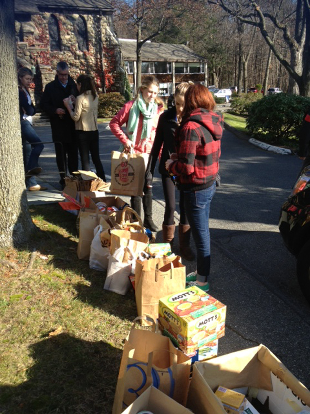 Loading food for COA